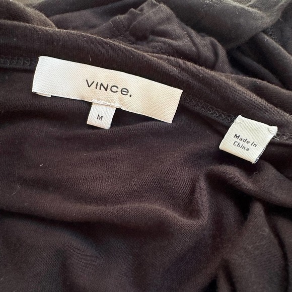 VINCE | Women’s Black Tee, Size M - Picture 8 of 8